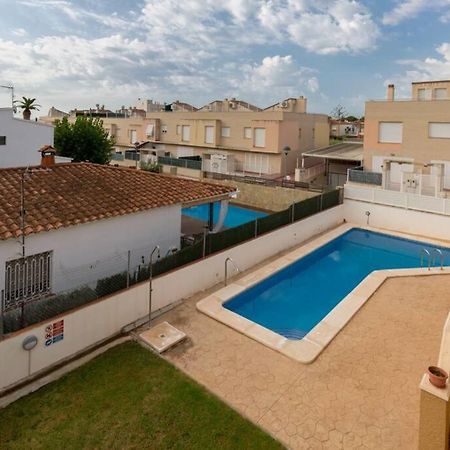 SAN CARLOS - Apartamento de dos dormitorios con piscina comunitaria Alcanar Exterior foto