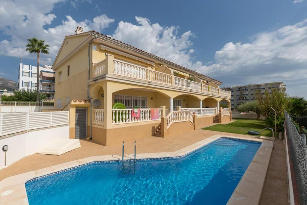 SAN CARLOS - Apartamento de dos dormitorios con piscina comunitaria Alcanar Exterior foto